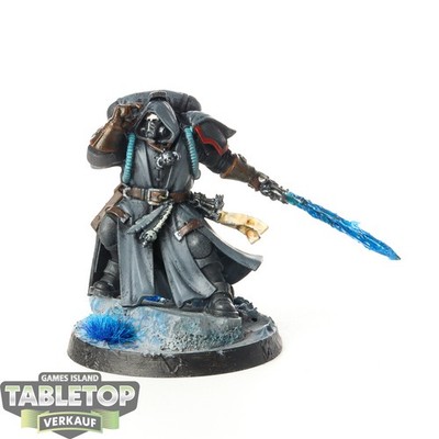Space Marines - Primaris Librarian in Phobos Armour - bemalt