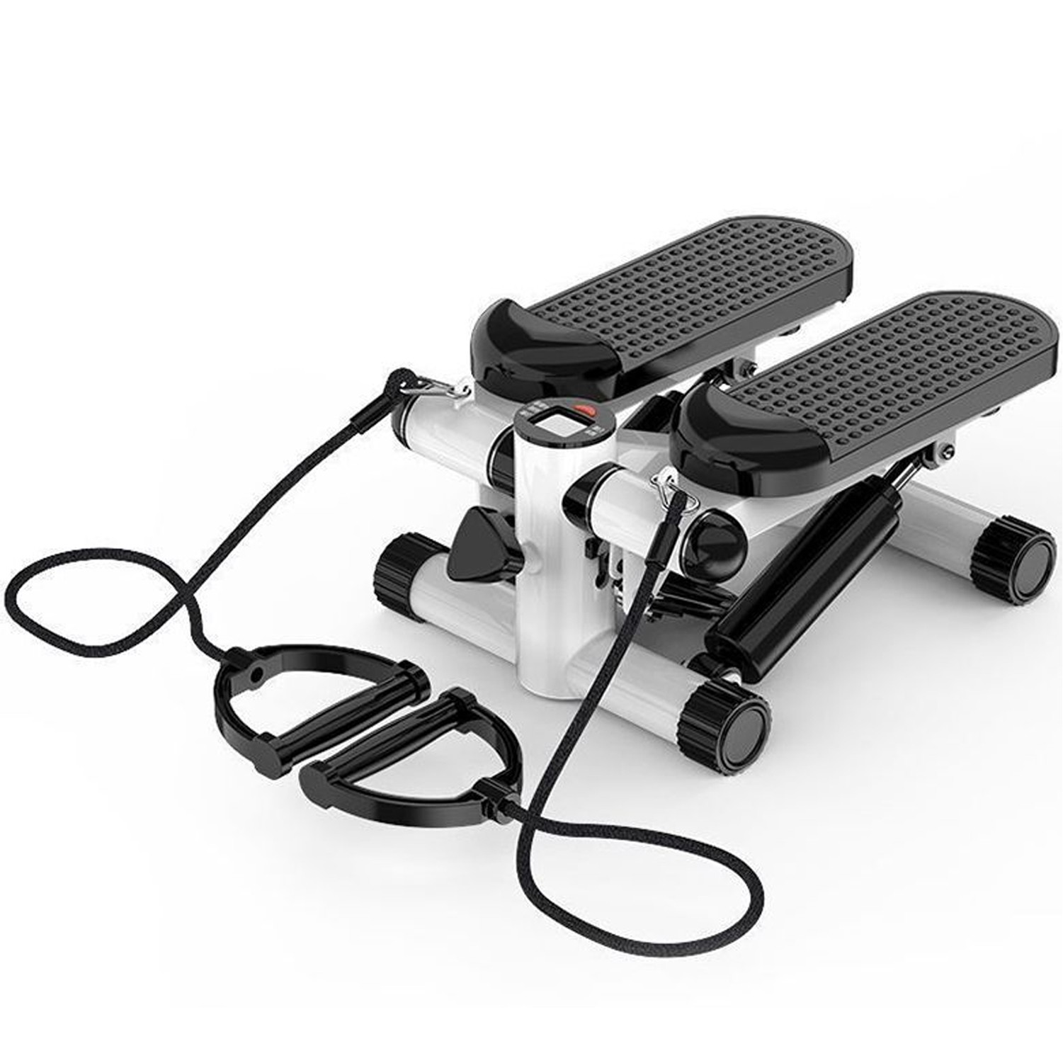 Aerobic Mini Stepper Hydraulic Multifunctional LCD Display Modern Fitness