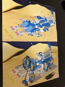 Lego 6980 Galaxy Commander Instruction Manual Only