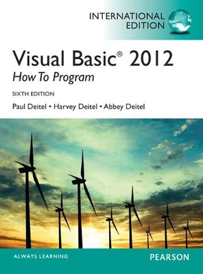 Visual Basic 2012 How to Program: International Edition by Abbey Deitel (English