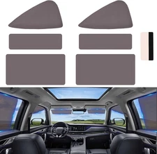 Static Cling Car Window Shades 6PCS - Sun Blocker for Car Windows Baby - Reusabl