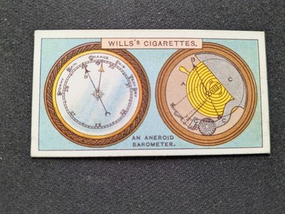 1924 Wills Do You Know? # 2 How the Aneroid Barometer works? (EX)