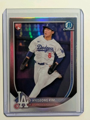 2025 Bowman Chrome Hyeseong Kim Red Rookie RC Redemption SP
