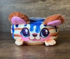 Cookeez Makery Toasty Treatz Blueberry Pancake Blue Beary Plush Interactive Toy