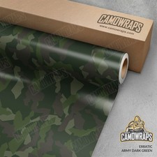 Erratic Army Dark Green Camo Vinyl Wrap Durable Cast Decal Film Erratic Army Dark Green Camo Vinyl Wrap Durable Cast Decal Film