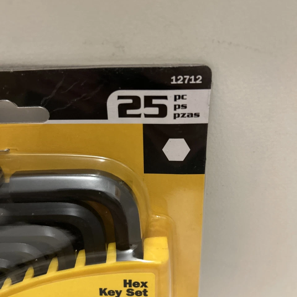 Titan Tools 12712 25pc Hex Key Wrench Set - SAE & Metric Sizes With Holder - Image 2 of 4