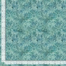 Feline Drive Fabric CALICO CAT Shadow Floral Texture Powder - Sold by the Yard