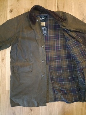 Seltener Barbour A850 Classic 3/4 Mantel Vintage XL