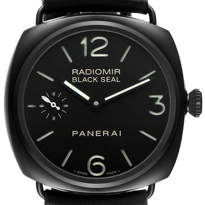 Panerai Radiomir Black Seal Ceramic Mens Watch PAM00292 Papers Card
