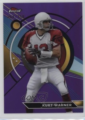 2023 Composite Topps Finest Purple Refractor 68/250 Kurt Warner #151 HOF 1ib1
