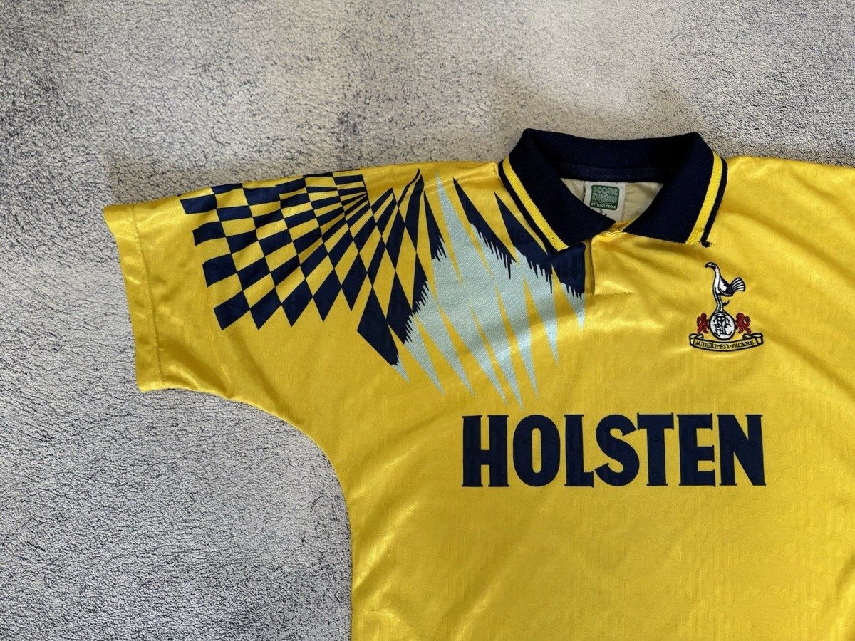 【英国入手】トッテナム ユニフォーム  HOLSTEN スパーズ Vintage Tottenham Hotspur 1992 Away Shirt Score Draw Jersey