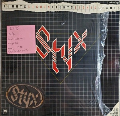 Styx Lights Vinyl Record EX/VG AMSP7528 1978 