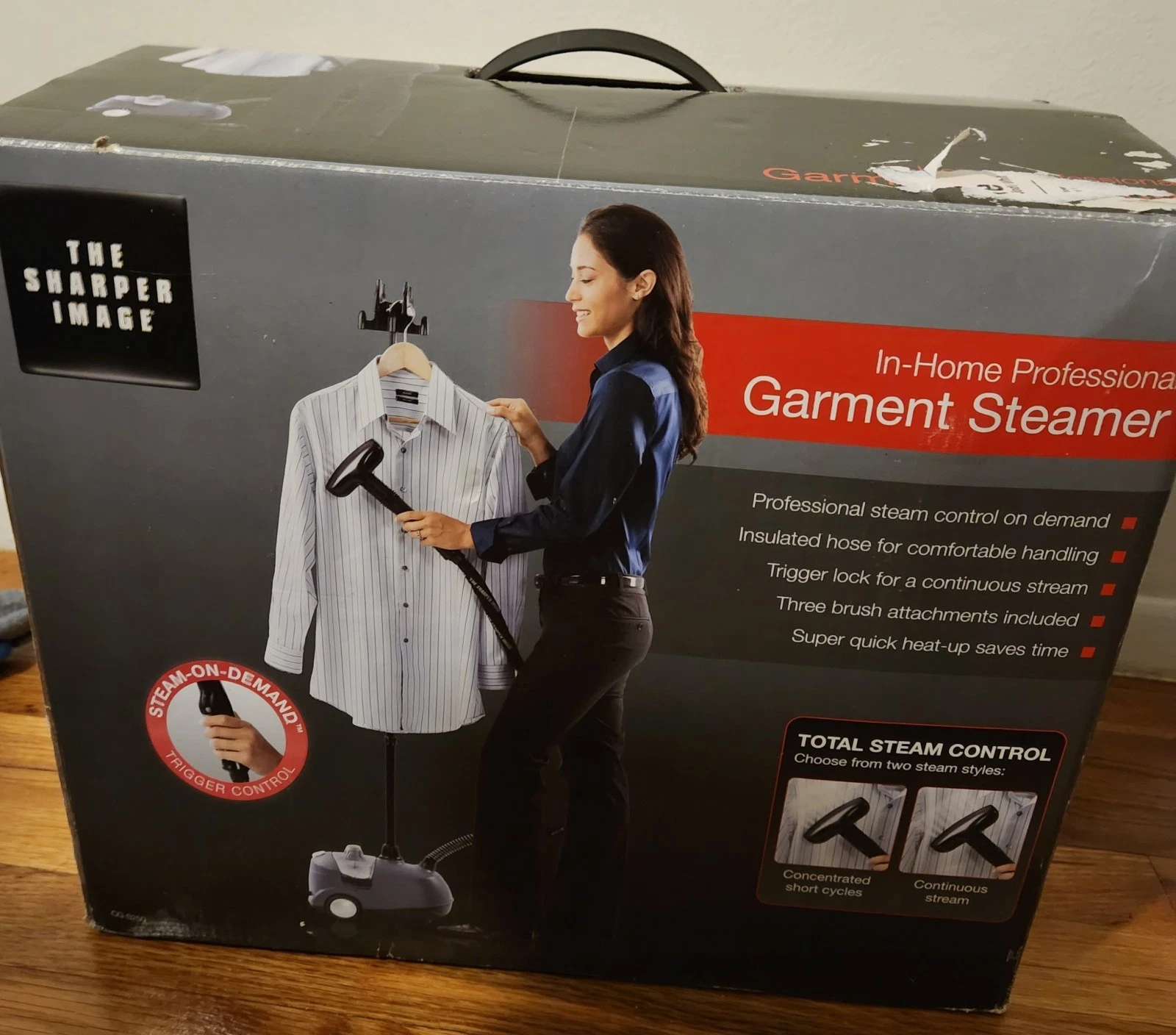 Gently Sharper Image In-Home Professional Garment Steamer
