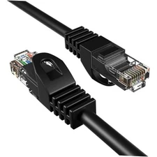  Cat5e 100FT Network Ethernet Patch Cable, 350Mhz Internet 100ft Single Cable