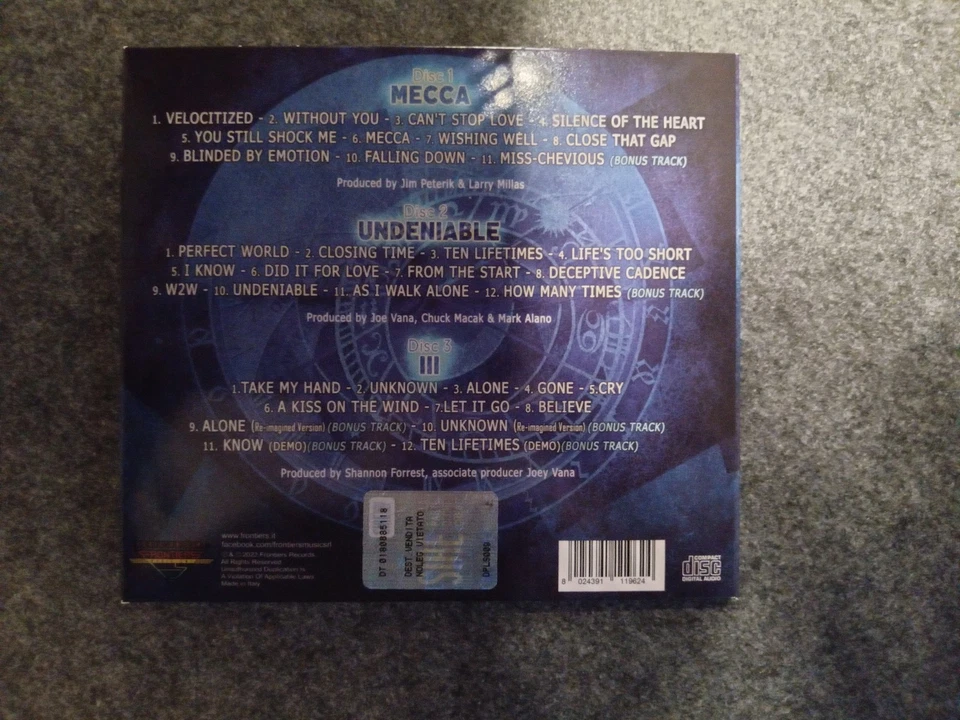 Mecca - 20 Years - 3CD (AOR, Frontier Records) - Bild 2 von 3