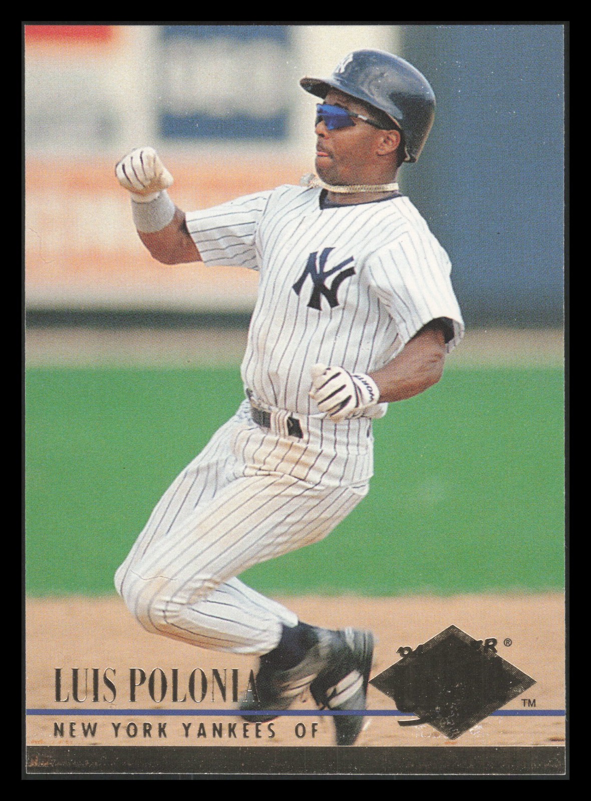 1994 Ultra #403 Luis Polonia New York Yankees