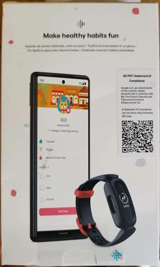 Fitbit Fitness Tracker Ace 3 para niños nuevo Foto 2 de 2