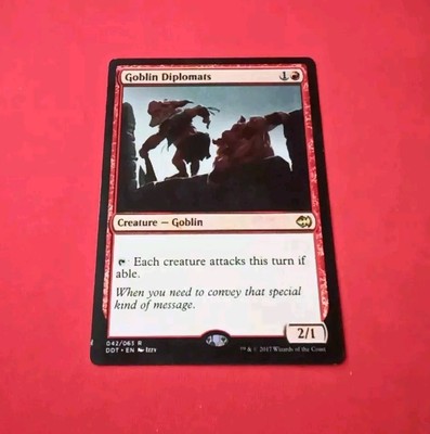 MTG | Goblin Diplomats | DDT | 2017