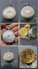 Antike Englische Spindel Taschenuhr London Pocket Watch 2-20