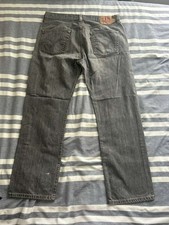 Levi's 501 36x30 Gray Straight Fit Button-Fly