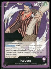iceburg deck one piece tcg OP04-059 Character Card (Purple) English JaqJnr set Kingdoms of Intrigue. Iceburg OP03-058 Prices | One