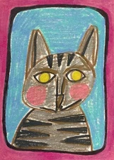 Artist Original ACEO Illustration Signed