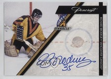 2010-11 Panini Pinnacle Pencraft /100 Richard Brodeur #31 Auto 0o3b
