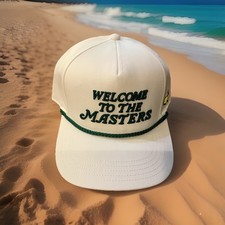 Masters WELCOME TO THE MASTERS Hat Augusta National Snapback 2026