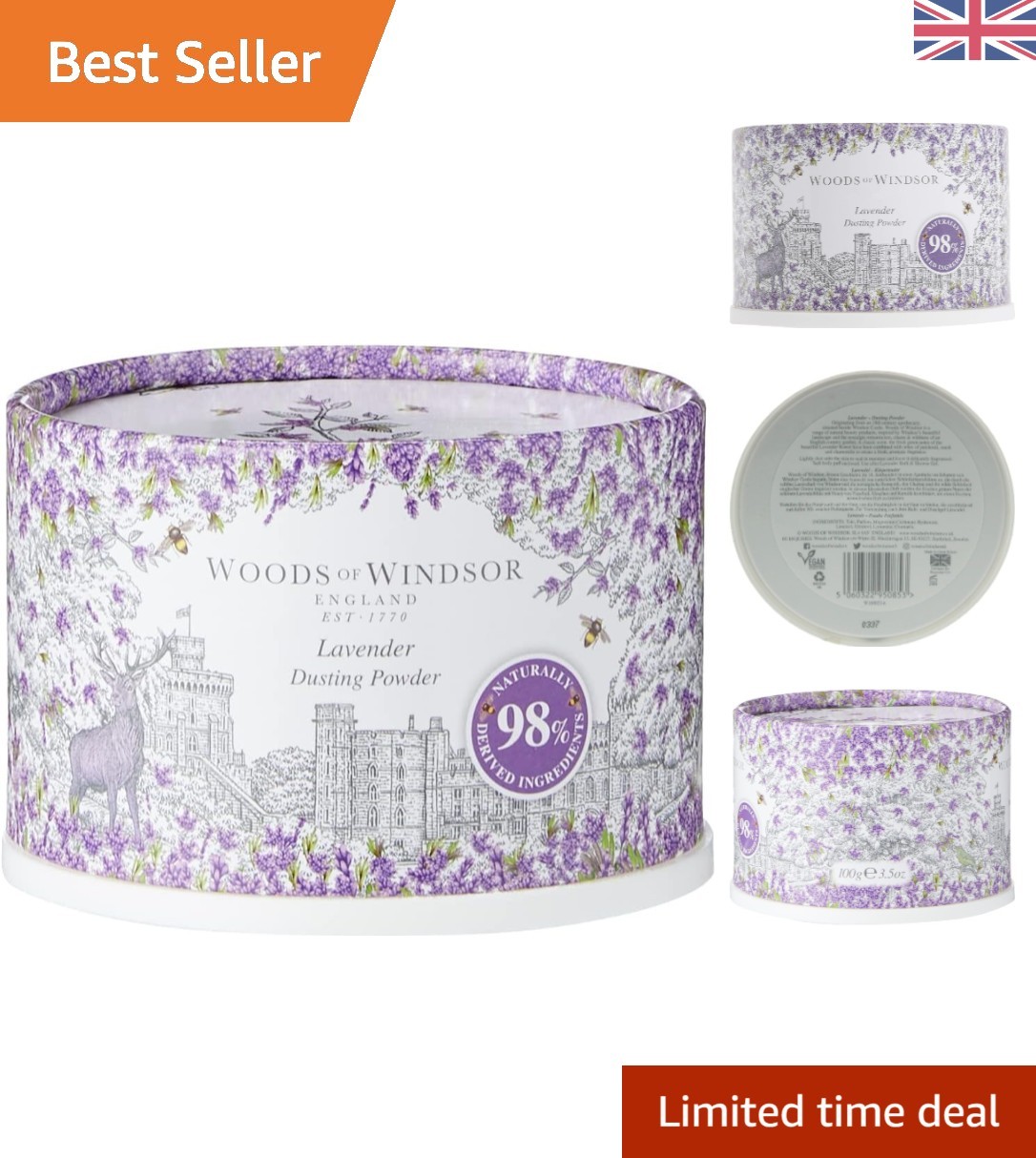 Refreshing Lavender Dusting Powder - Gentle, Fragrant Care for All Skin Types