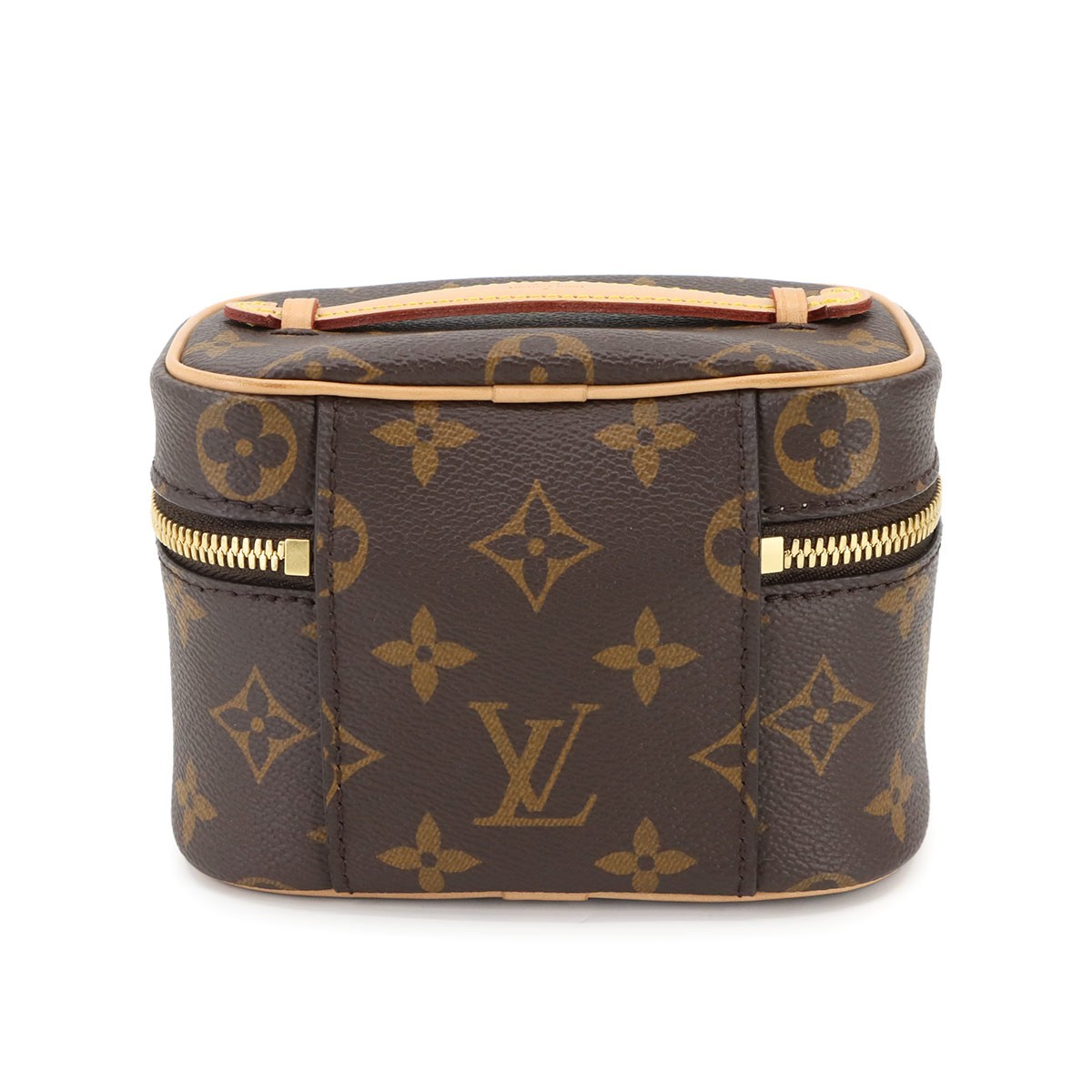 LOUIS VUITTON Monogram Nice Nano Vanity Hand Bag M44936 Purse