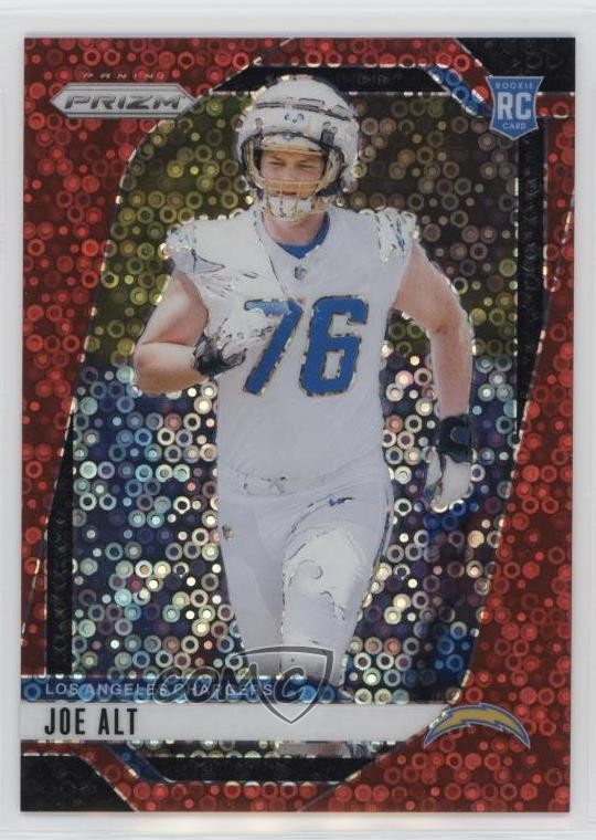 2024 Panini Prizm Rookies No Huddle Red Prizm 18/75 Joe Alt #353 Rookie RC 1ew5