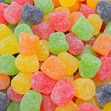 Gum Drops Jelly Candy 3 Pound Bag Assorted Fruit Flavors Multi