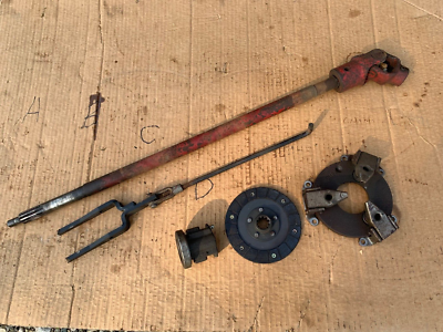 #ad #ad CUB LO BOY 184 IH CLUTCH SETUP DRIVESHAFT PRESSURE PLATE U JOINT YOKE BEARING $158.00