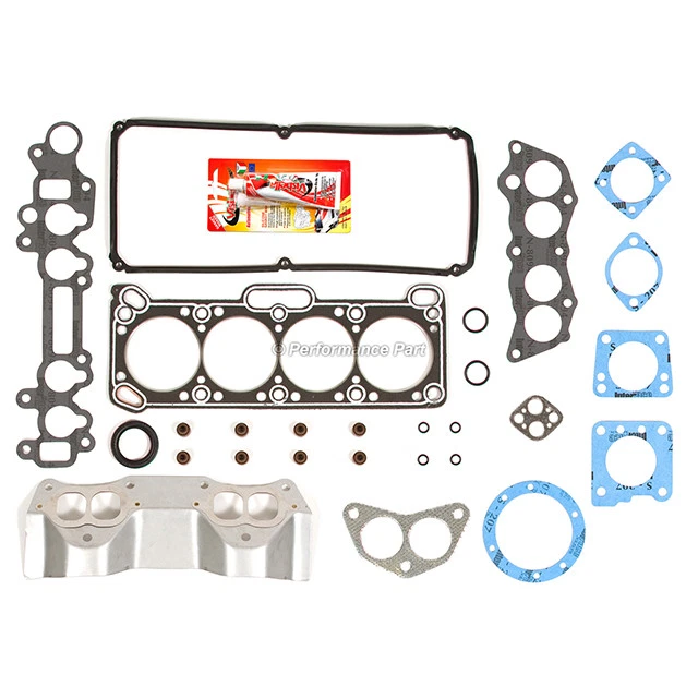 Juego de juntas de culata para 90-94 Mitsubishi Precis Hyundai Excel Scoupe 1.5 SOHC G4DJ Foto 2 de 4