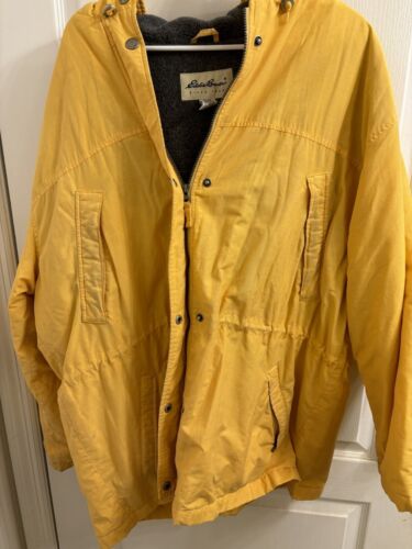 Eddie bauer  jacket women yellow