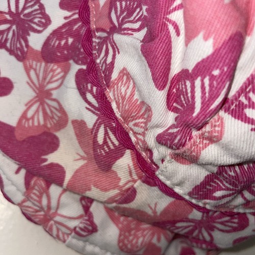 CG07# Unbranded Girl’s Pink Butterfly Summer Bucket Hat One Size - Please Read - Picture 4 of 8