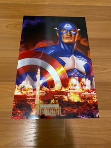Greg Horn Comic Art Print Captain America Usa Dc Marvel Comics 11x17 Rare Ebay