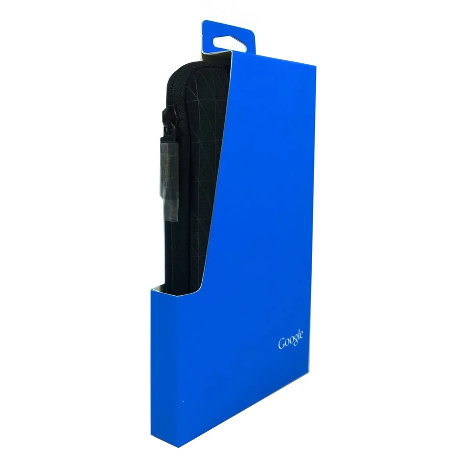 Google - Neoprene and Microfiber Cushion 7" Inch Tablet Sleeve W/Outer Pocket - Image 2 of 4