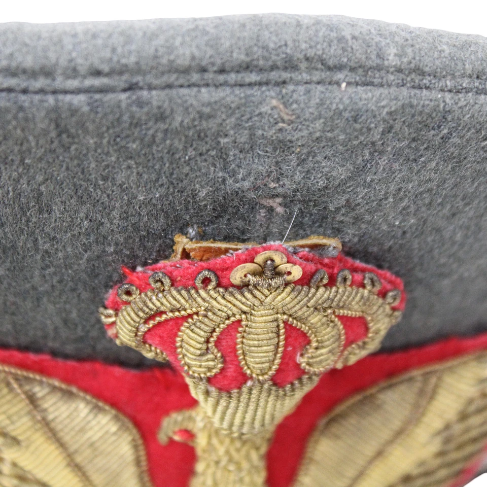 Berretto modello 34 Generale di Corpo d'Armata Designato d'Armata REI WW2 - Immagine 3 di 4