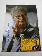 Walter Roderer autograph signed A4 cinema poster picture "A Swiss name Nötzli"