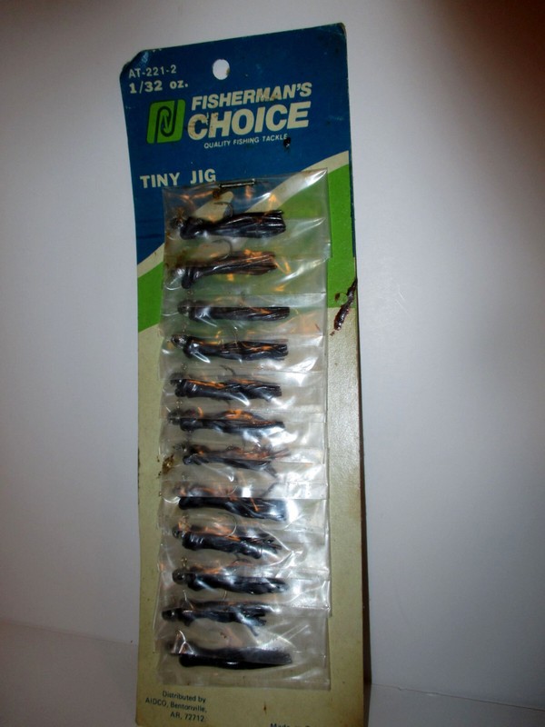 Fisherman's Choice 1/32 tiny jig black
