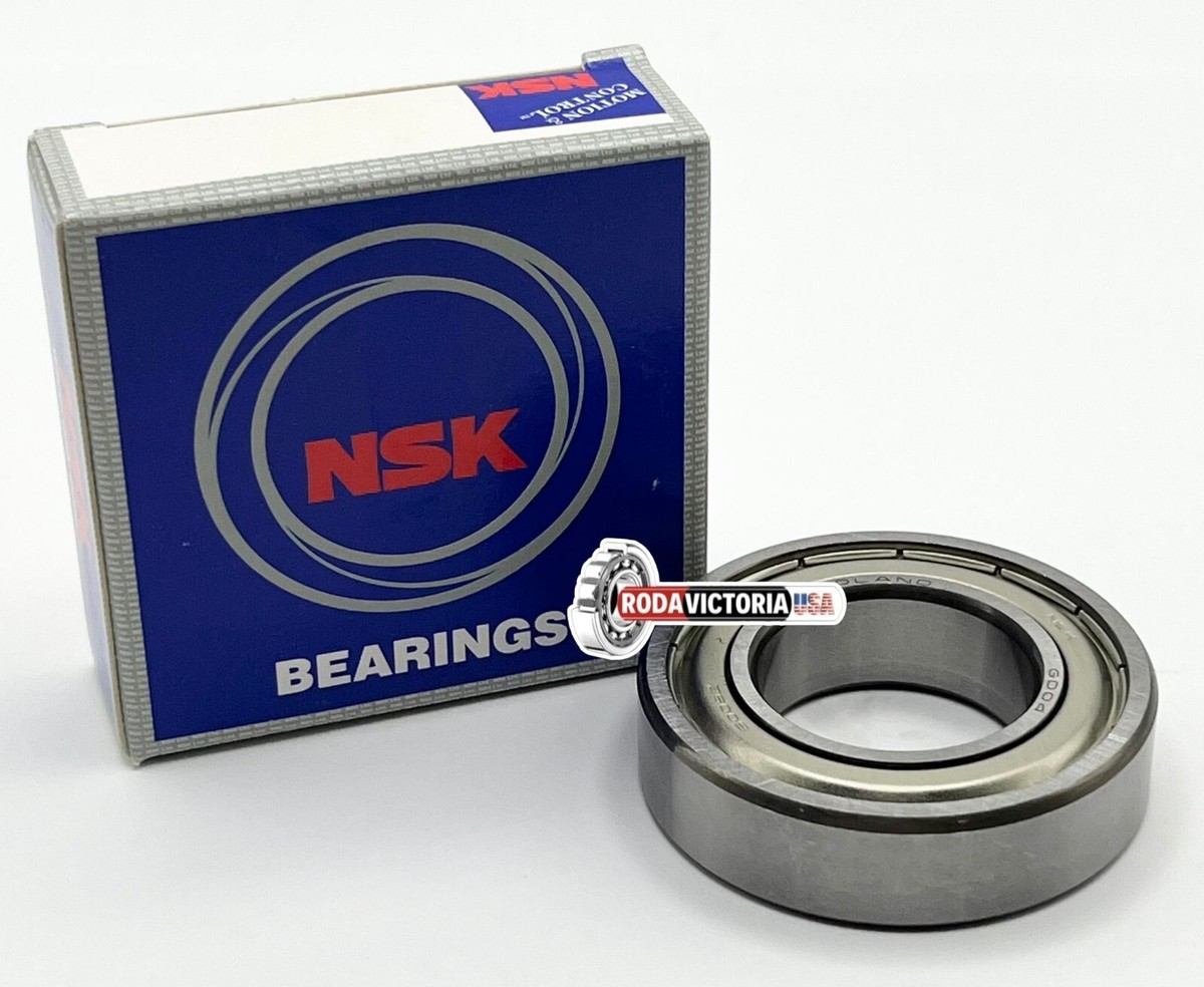 NSK 6005 ZZ DEEP GROOVE BALL BEARING, METAL SHIELDED 25x47x12 mm