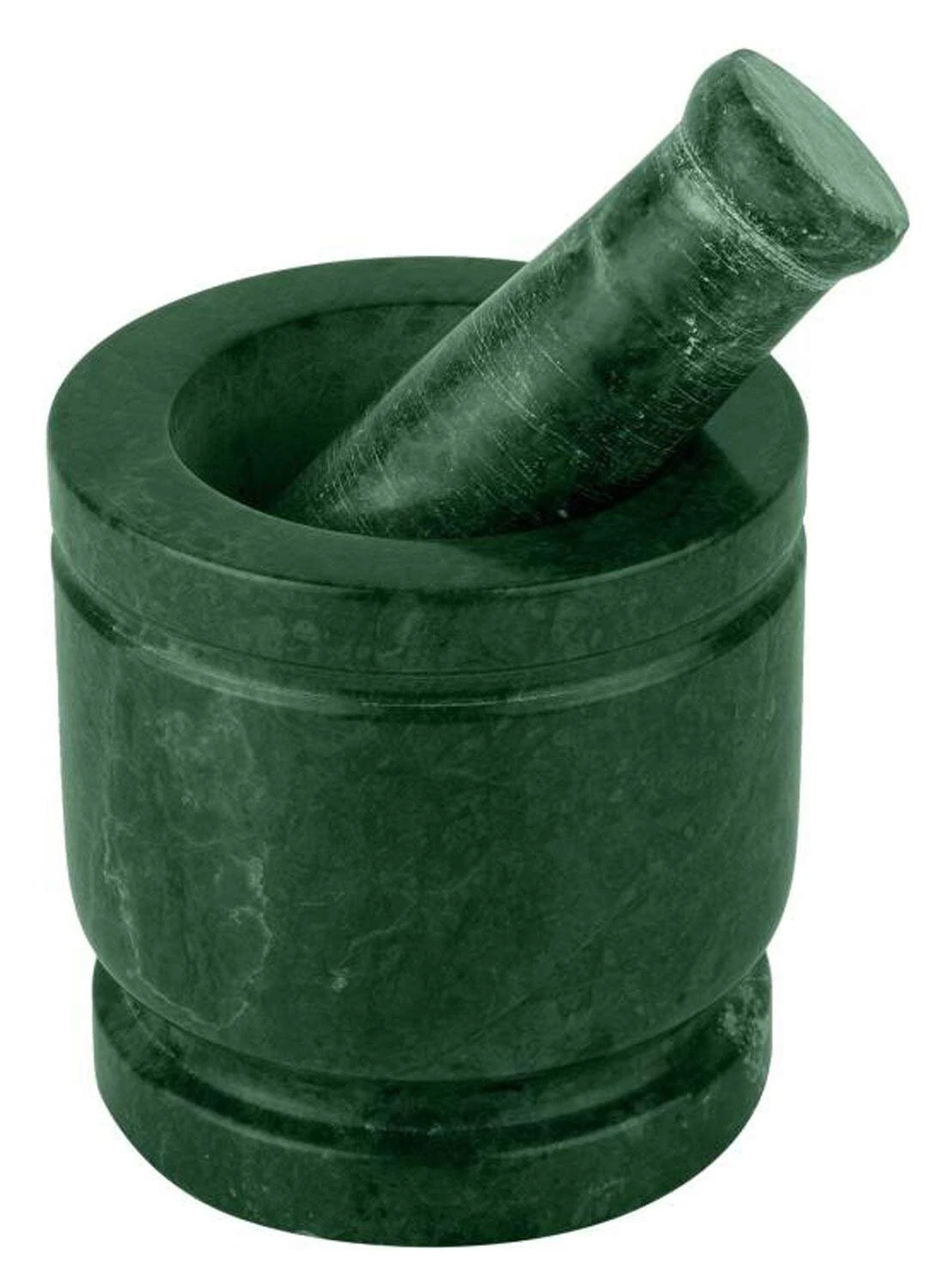 Green Marble Mortar and Pestle Spice Mixer Set green 4 inch