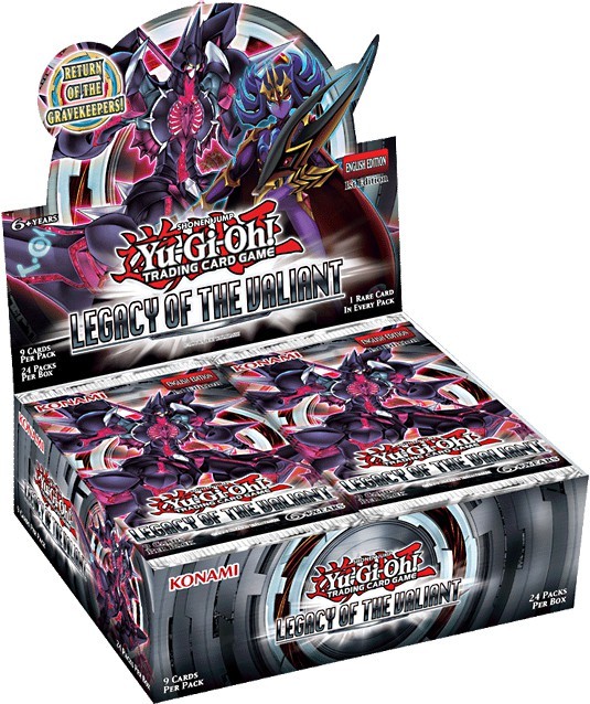 遊戯王OCG LEGACY OF THE VALIANT 10パック Legacy of the