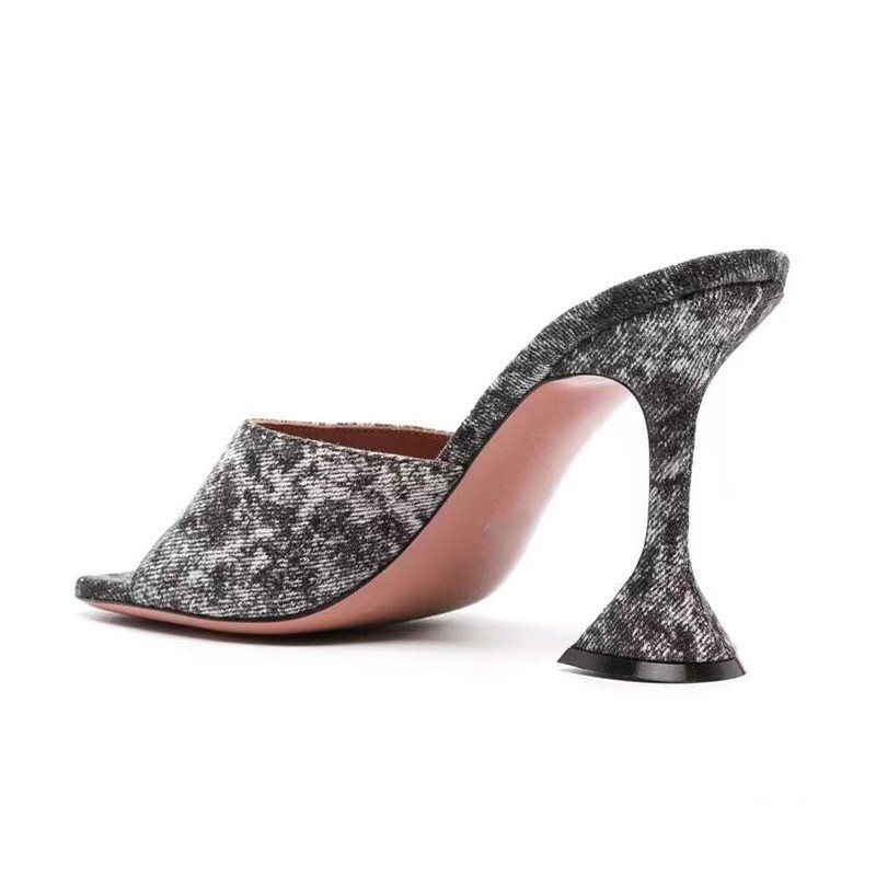 PANTOFOLA D’ORO Sandali donna Runway Occident punta aperta ciabatte tacco alto sera festa estate