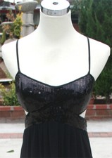 New Masquerade 100 Black Sleeveless Prom Formal Gown Long Prom Formal Dress