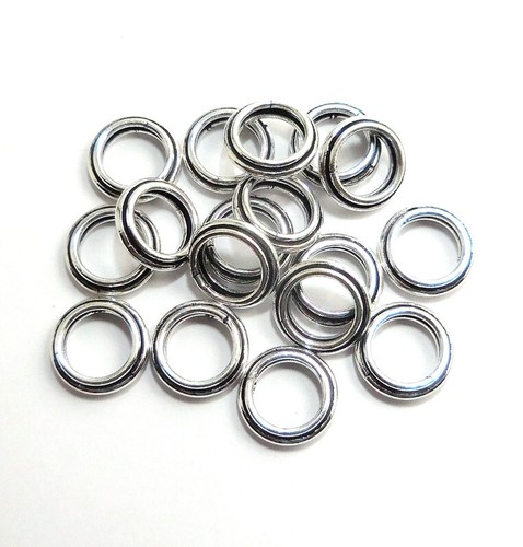25 Fili Per Esche In Acciaio Inox Ad Anello Aperto .035x6 Per Costruire Spinner - Tackle Craft