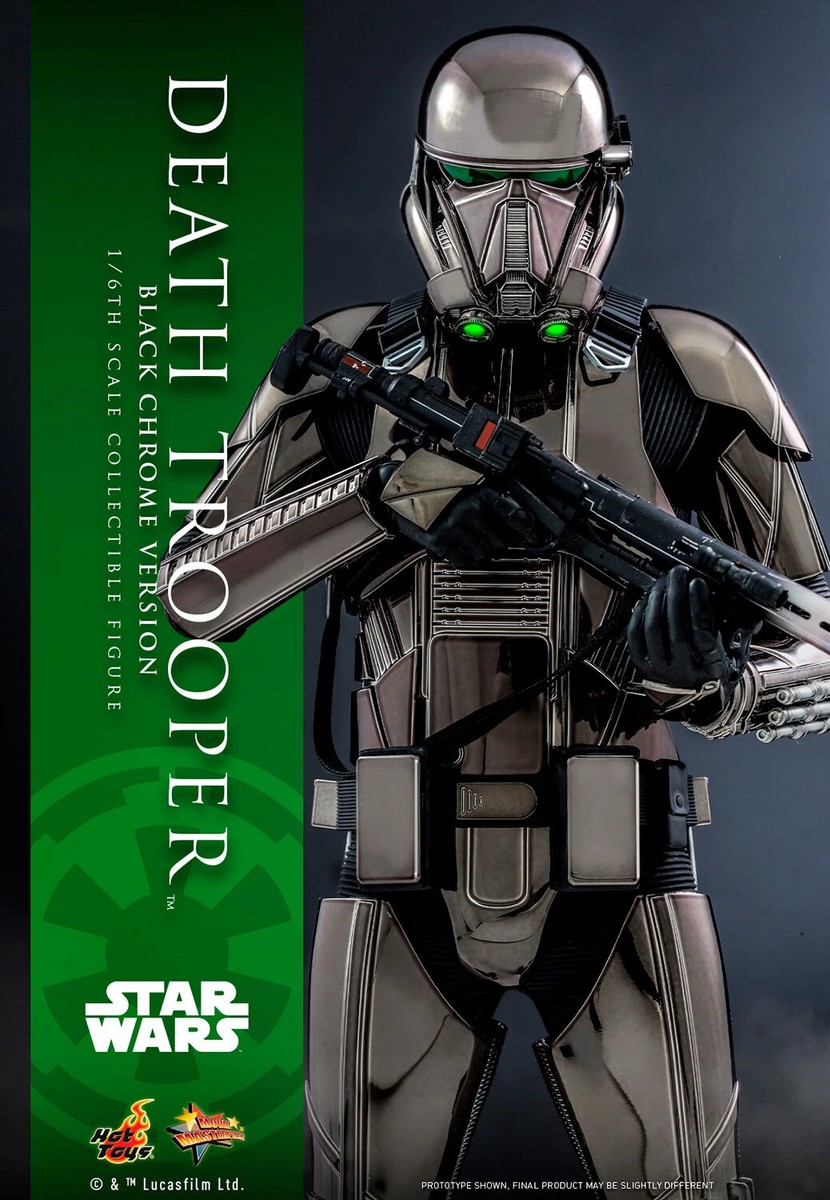 Hot Toys MMS621 Star Wars Death Trooper Black Chrome Hot Toys MMS621 Star Wars Death Trooper Black Chrome