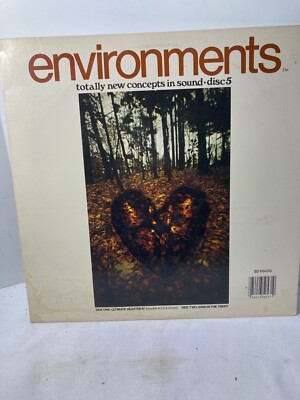 VTG 1979 Vinyl Environments Totally New Concepts In Sound Disc 5 SD-66005 VG