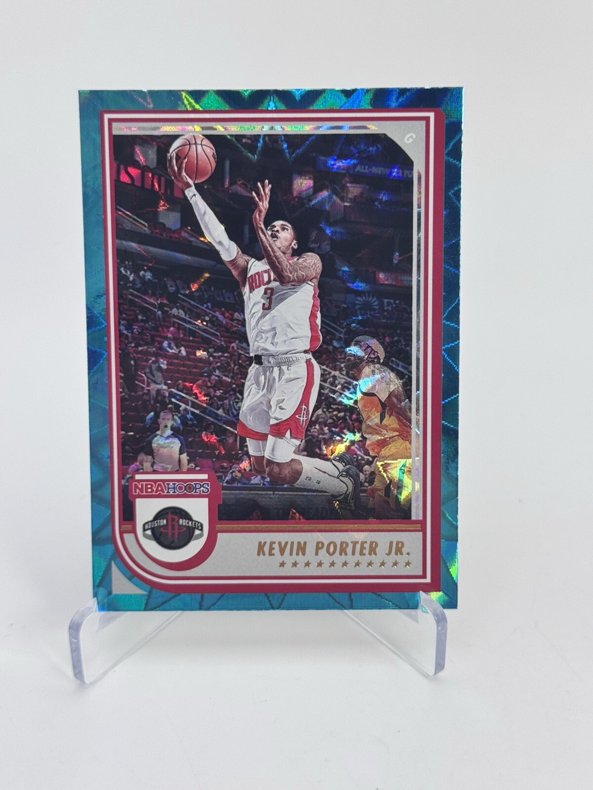 2022-23 Panini NBA Hoops - Teal Explosion #127 Kevin Porter Jr.